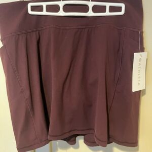Athleta Salutation Stash 16.5” Skort with Elastic Waistband